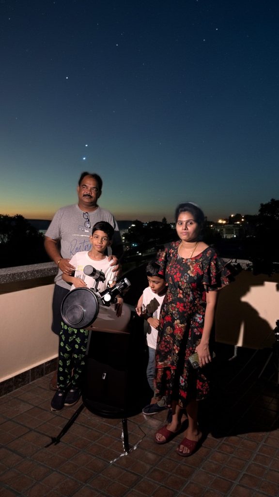 Stargazing in Chennai for Families & Friends - Terrace Stargazing